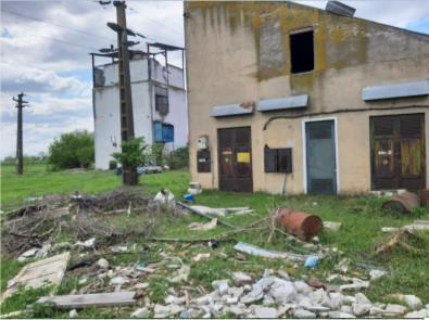 Clădirea și terenul proprietății din Satu Mare