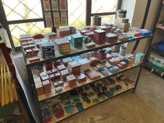 Piese și accesorii expuse în spațiul Agromina-Sor